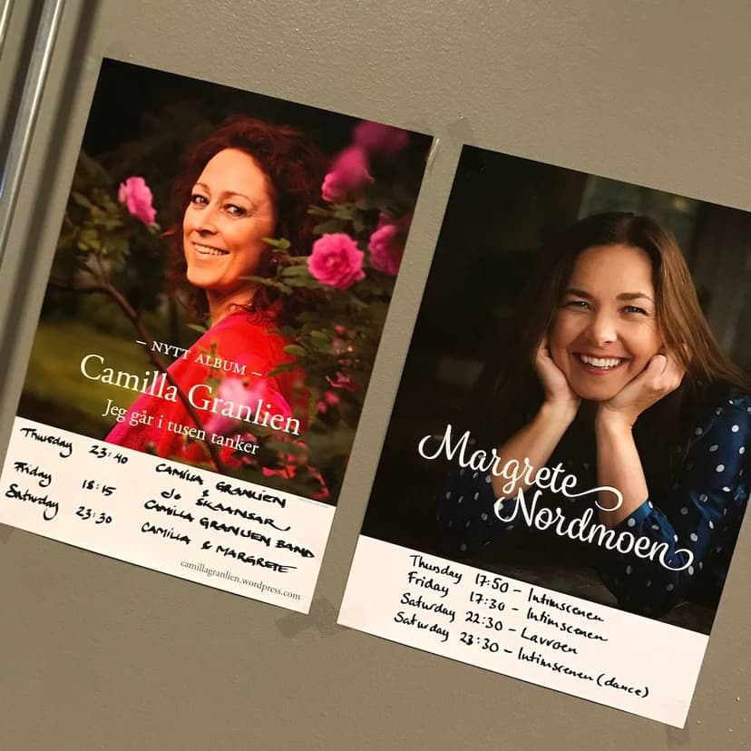 Vorspiel til Landskappleiken med Margrete og Camilla 