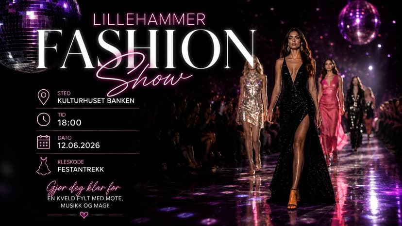 Lillehammer fashion show 