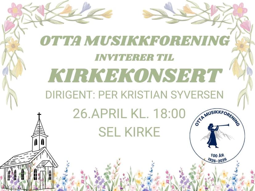 Kirkekonsert Otta musikkforening