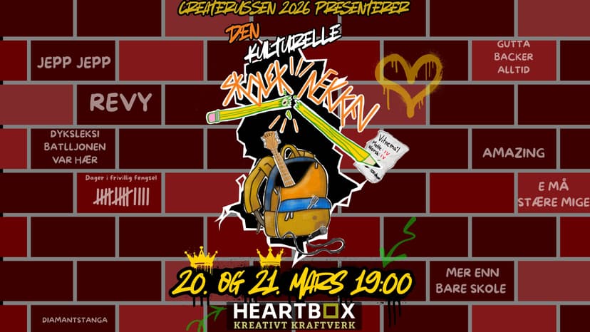 Createrussen presenterer Den kulturelle skoleknekken | PREMIERE!