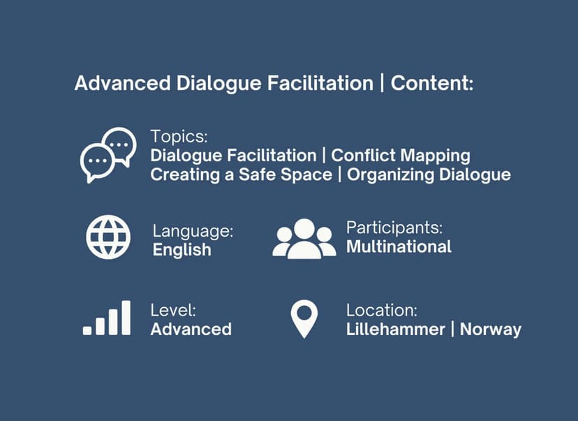 Advanced Dialogue Facilitation | Nansen Training