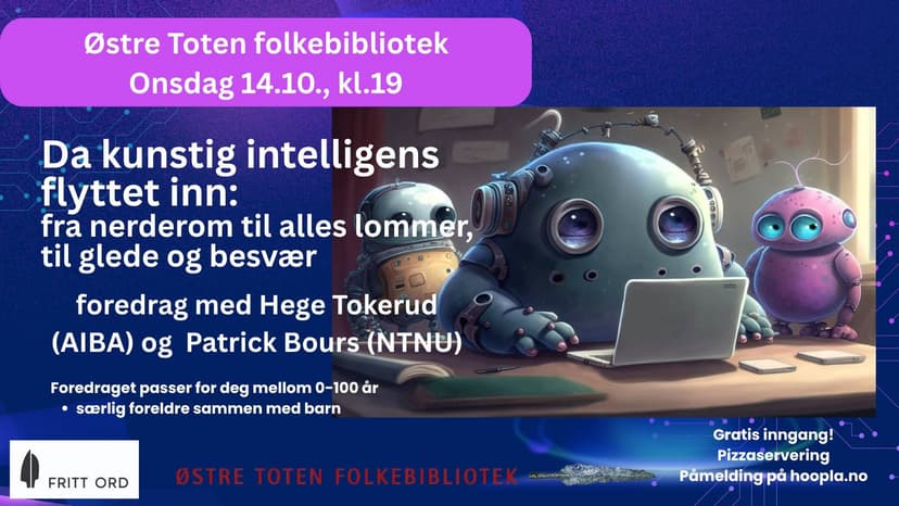 Da KI flyttet inn - fra nerderom til alles bruk