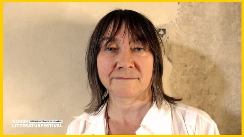 Nærbilde: Ali Smith (Norsk Litteraturfestival)