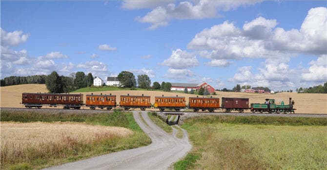 En reise med det unike Karettoget til Elverum