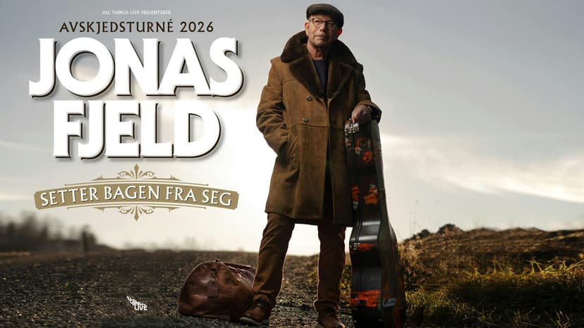 Jonas Fjeld setter bagen fra seg