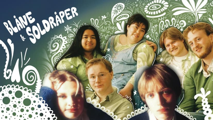 BLÅNE og Soldråper