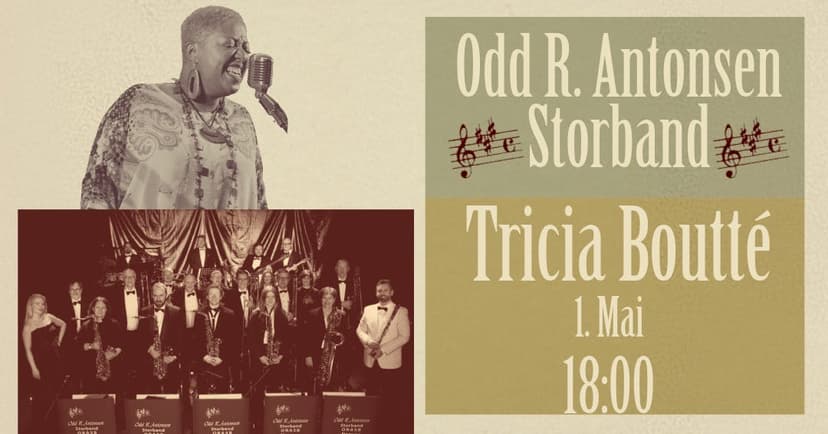 Odd R Antonsen Storband med Tricia Boutté