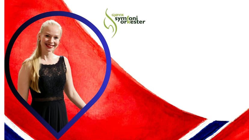 17. mai festkonsert med Gjøvik Symfoniorkester og solist Ellisiv Tandberg
