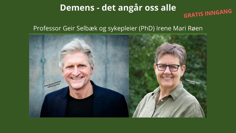 Demens - det angår oss alle (gratis arrangement)