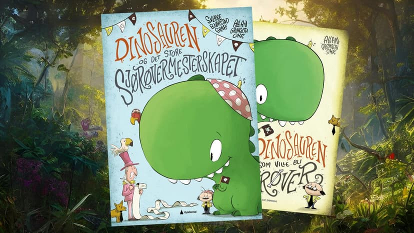 Dinolørdag på biblioteket