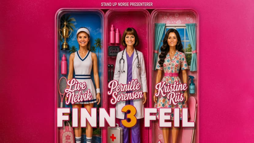Pernille Sørensen, Live Nelvik, Kristine Riis / FINN 3 FEIL
