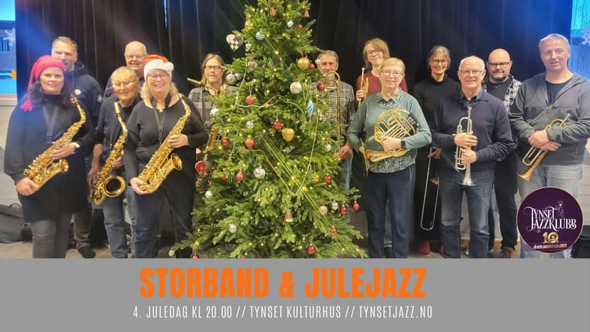 Storband og julejazz // Tynset jazzklubb