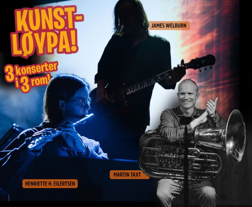 Kunstløypa - 3 konserter i 3 rom (DølaJazz)
