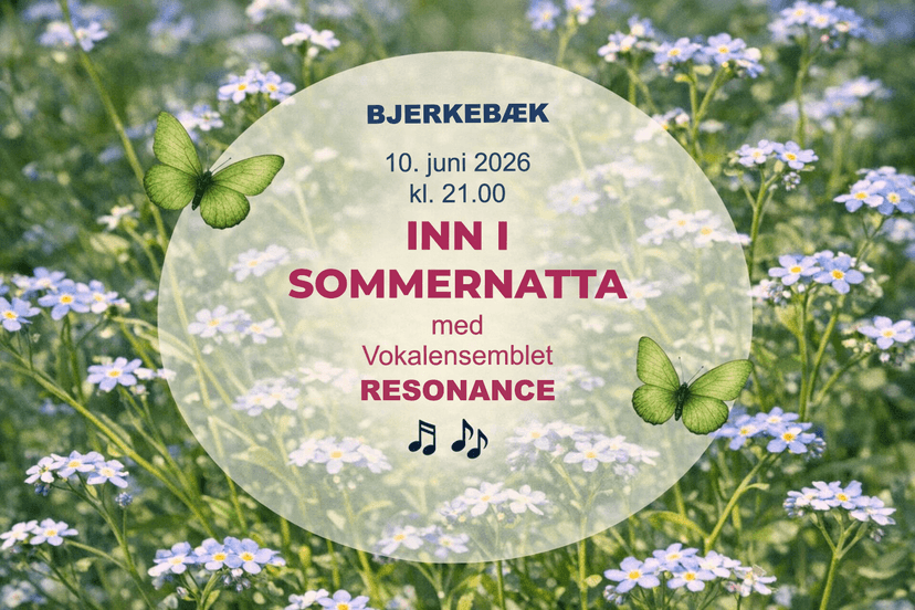 Inn i sommernatta med Vokalensemblet Resonance