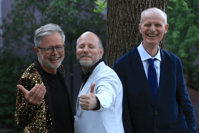 Fliflet/Hamre og Rolf-Erik Nystrøm