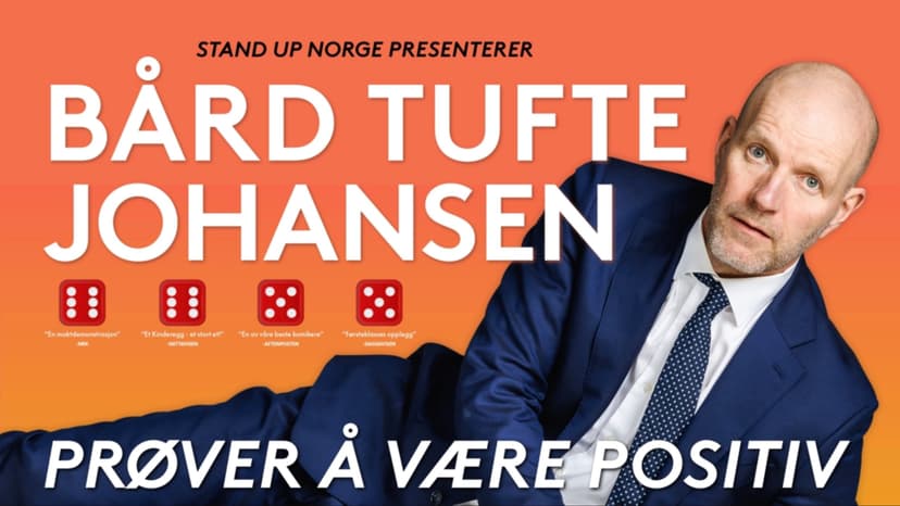 Bård Tufte Johansen - Prøver å være positiv