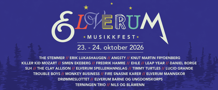 ELVERUM MUSIKKFEST | Festivalpass 23.10 + 24.10