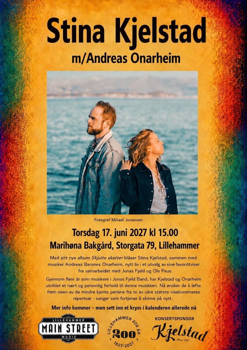 Stina Kjelstad, feat. Andreas Onarheim