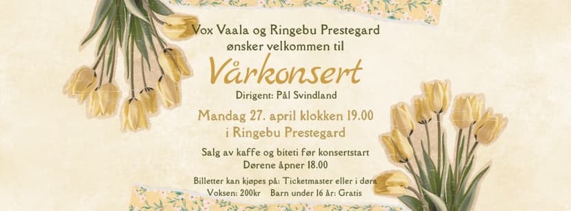 Vårkonsert med Vox Vaala