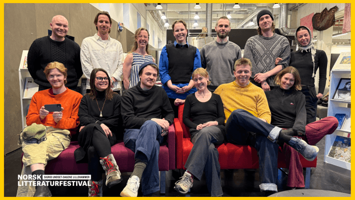 Lansering av studentantologi (Norsk Litteraturfestival)