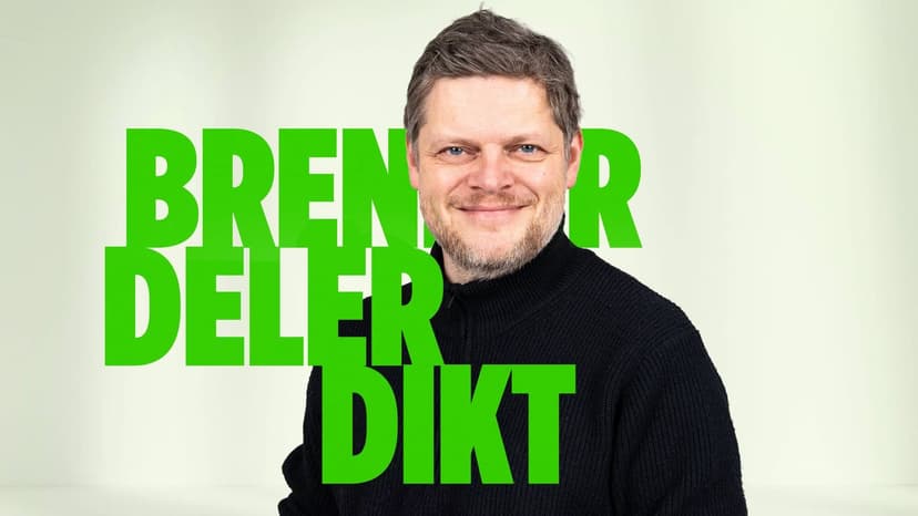 NRK: Brenner deler dikt (Norsk Litteraturfestival)