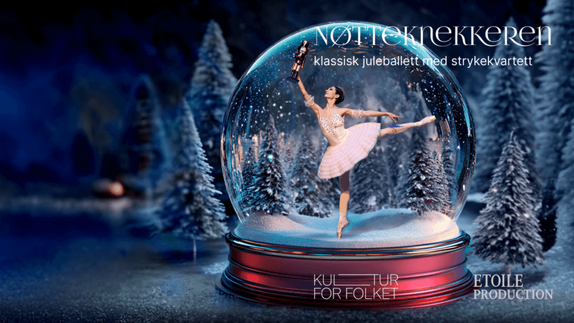 Nøtteknekkeren – klassisk juleballett med strykekvartett