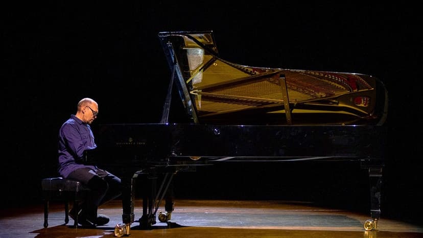 «It’s snowing on my piano» med Bugge Wesseltoft
