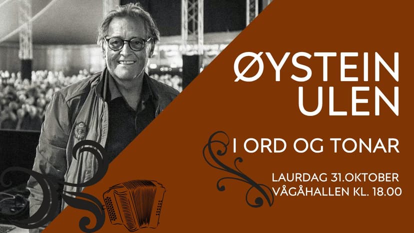 KONSERT // Øystein Ulen – i ord og tonar
