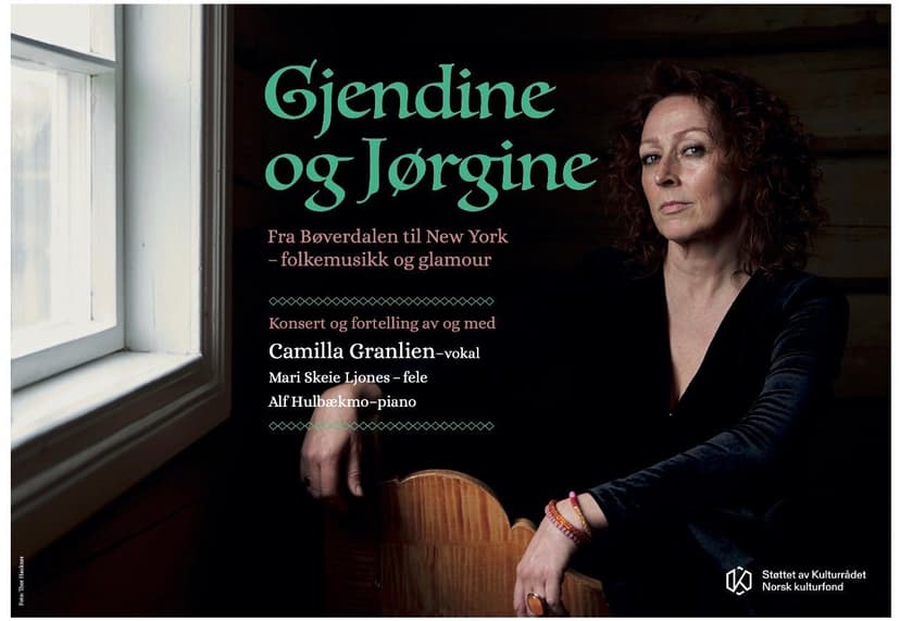 Gjendine og Jørgine – fra Bøverdalen til New York – folkemusikk og glamour!