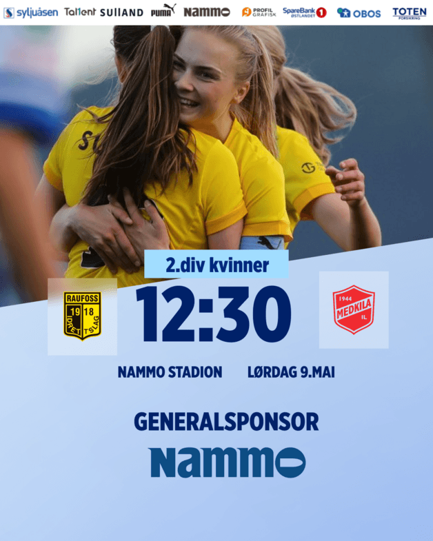 Raufoss - Medkila (2.div kvinner)