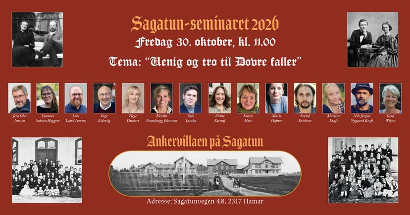 Sagatun-seminaret 2026
