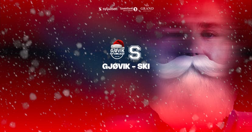 FØRJULSHOCKEY: Gjøvik - Ski